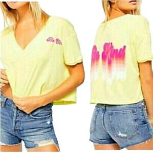 WE THE FREE BE COOL BE KIND CROPPED TEE SIZE MEDIUM NWOT